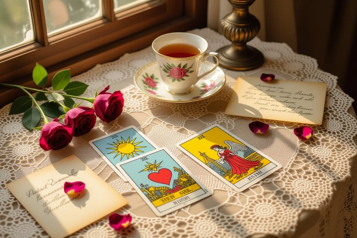 片思いと復縁に効果的な恋愛タロット占いの3枚カードスプレッド