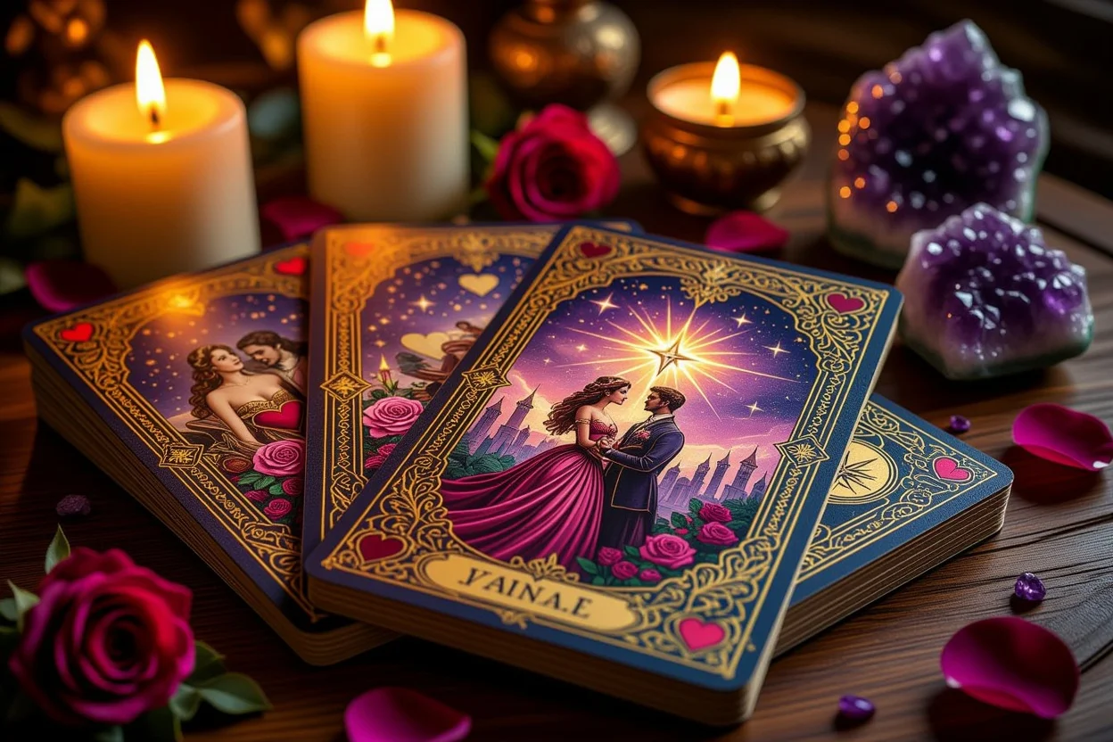 恋愛運向上のタロットカード・彼との関係性占い