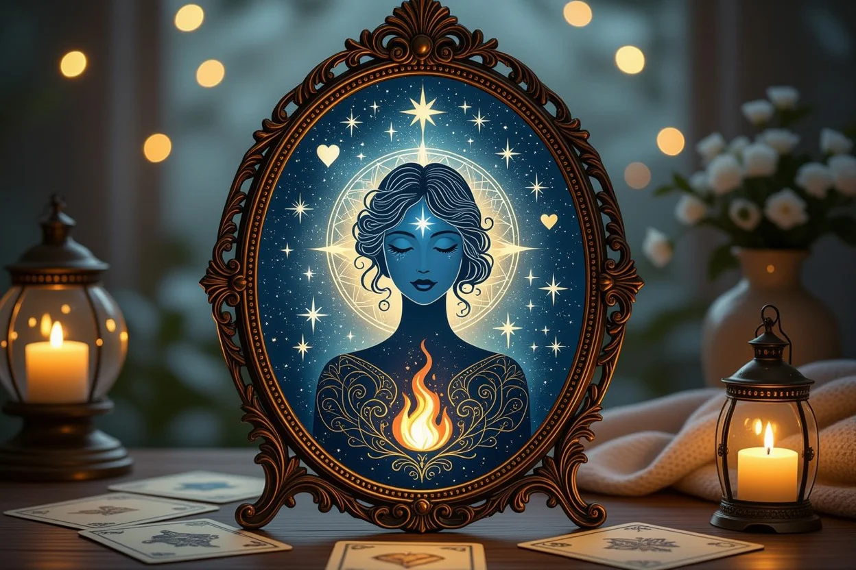 内面の魅力を映す神秘的な鏡、隠れた魅力発見とセルフディスカバリー