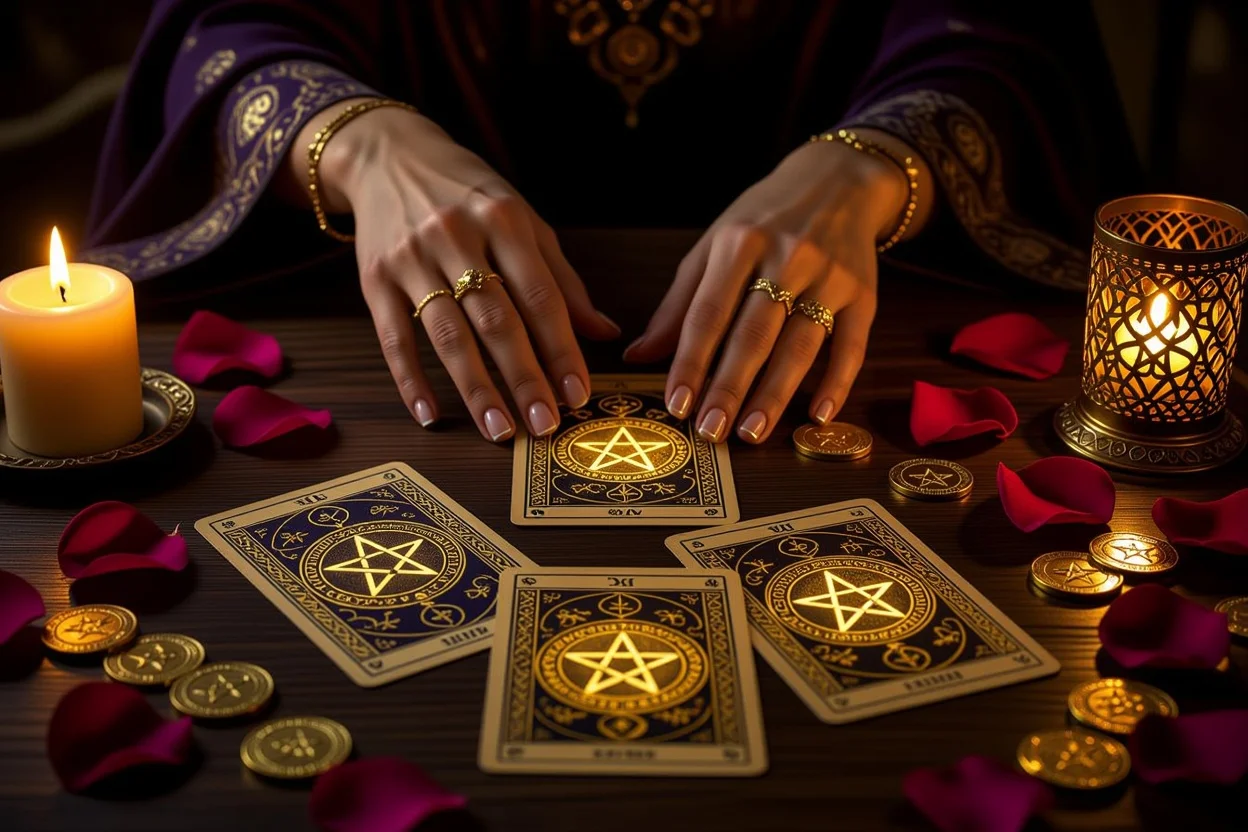 恋愛タロット占いペンタクルカード長続きする恋愛心理