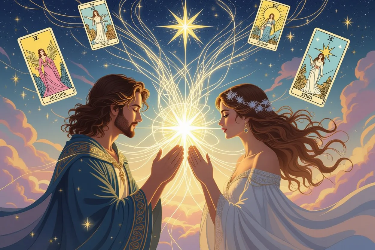 魂で繋がる恋愛 - スピリチュアルな愛の絆とタロットの導き