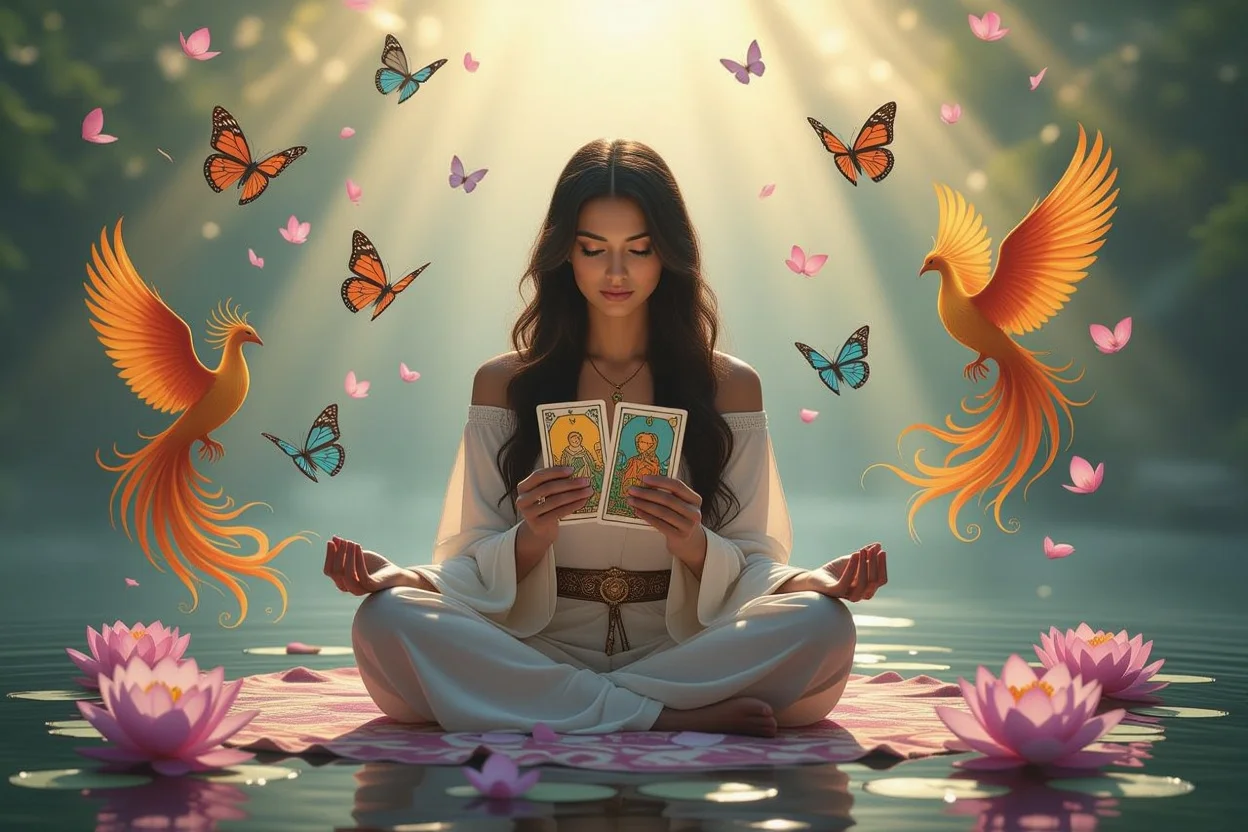 恋愛における自己変革 - タロットで導く内面の成長と真の愛