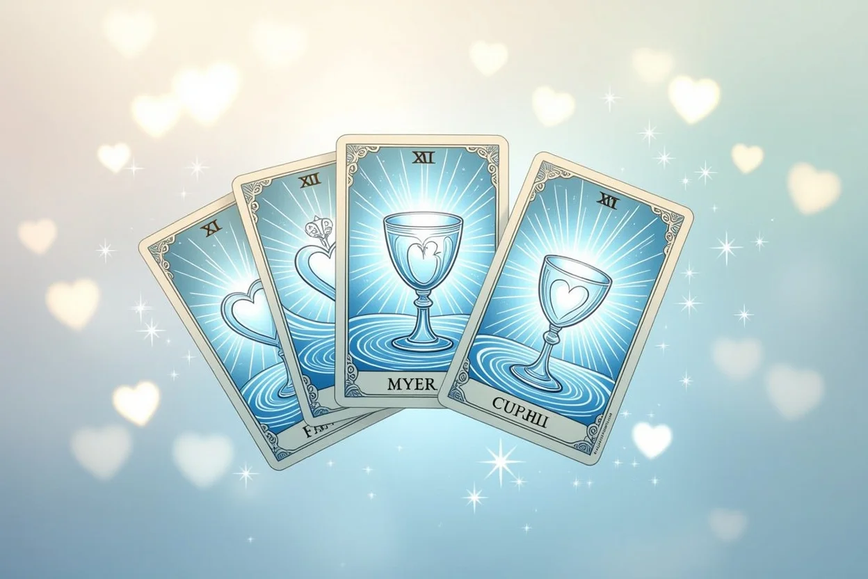 カップスートのタロットカードが示す恋愛感情の深層心理