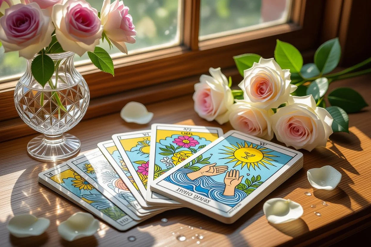 関係性の深層を読み解くカップスートのマイナーアルカナタロットカード