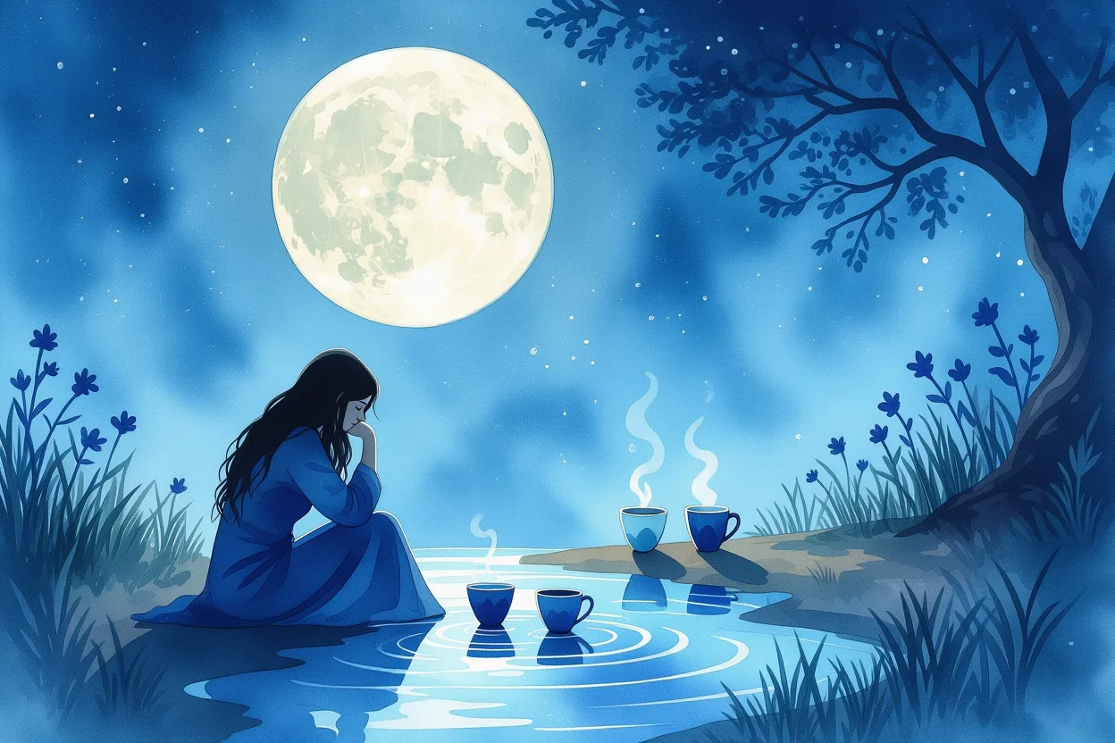 カップの5のタロットカード、喪失感から自己受容への心の変化を表現