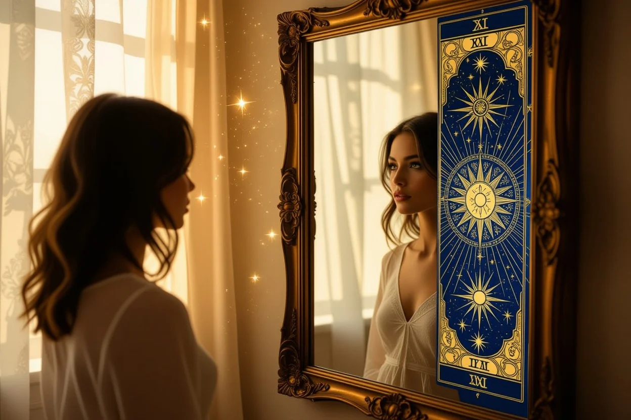 タロットが導く本当の自分との再会、深層心理と自己発見のビジュアル表現