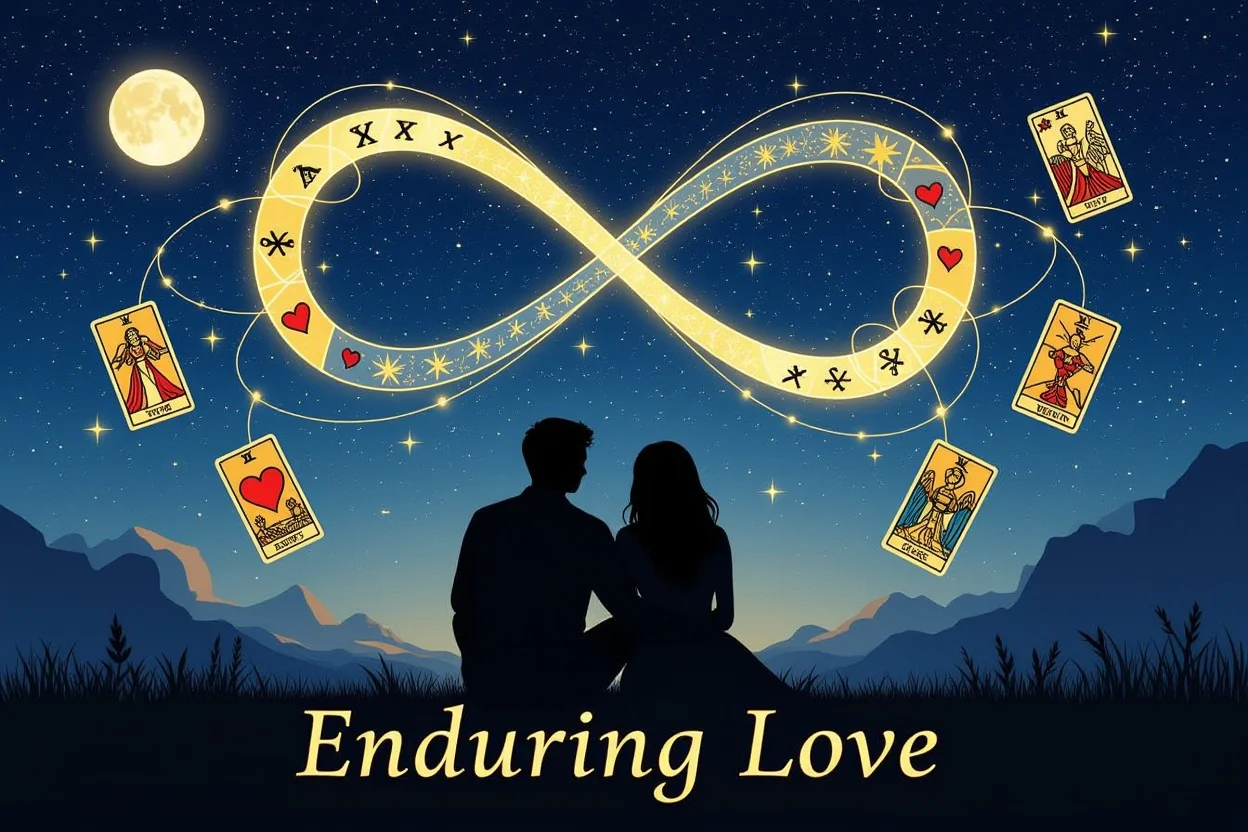 長続きする愛をタロットで導く恋愛カウンセリングのイメージ