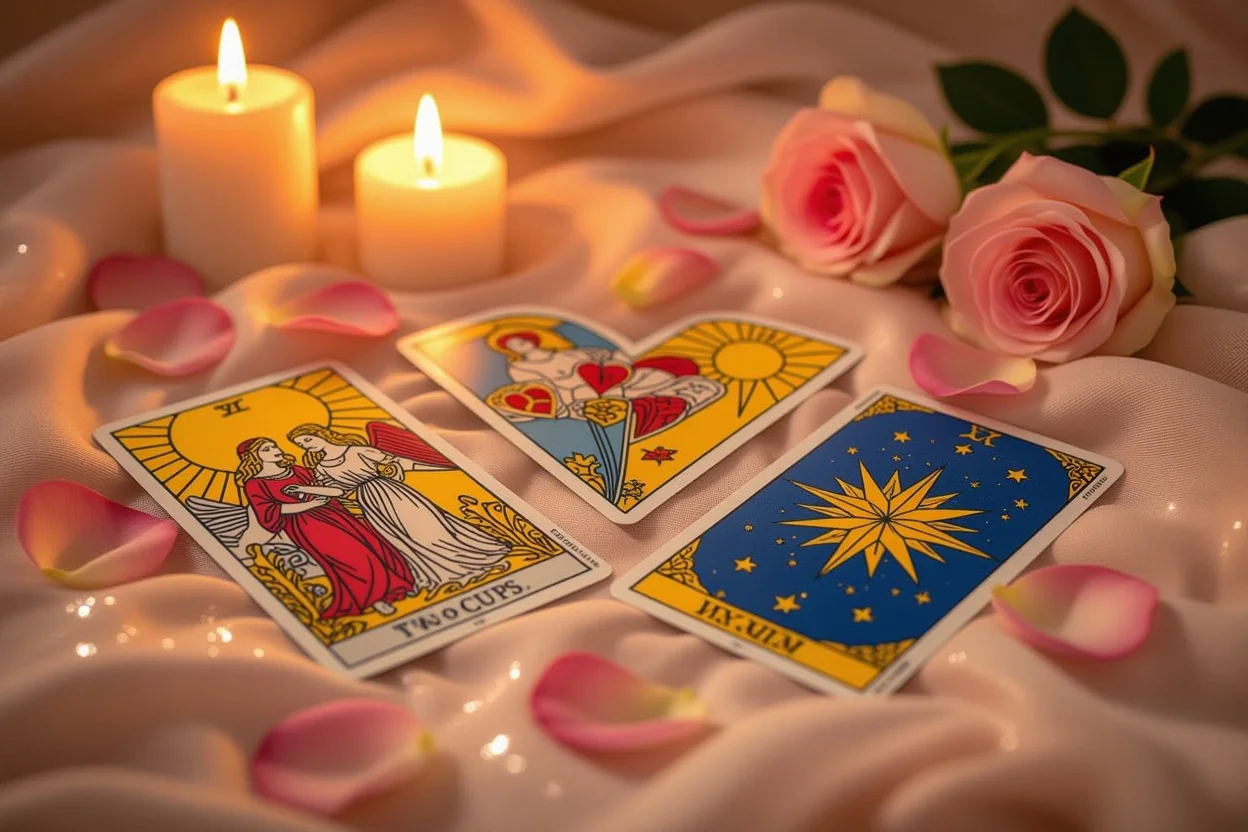 恋愛タロットカードの美しいスプレッド｜自分と向き合う恋愛占い