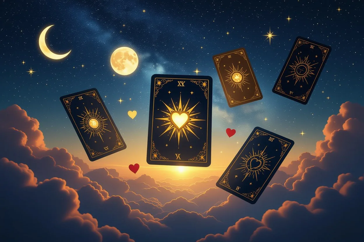 恋愛運向上のための深層心理とタロットの宇宙的イメージ