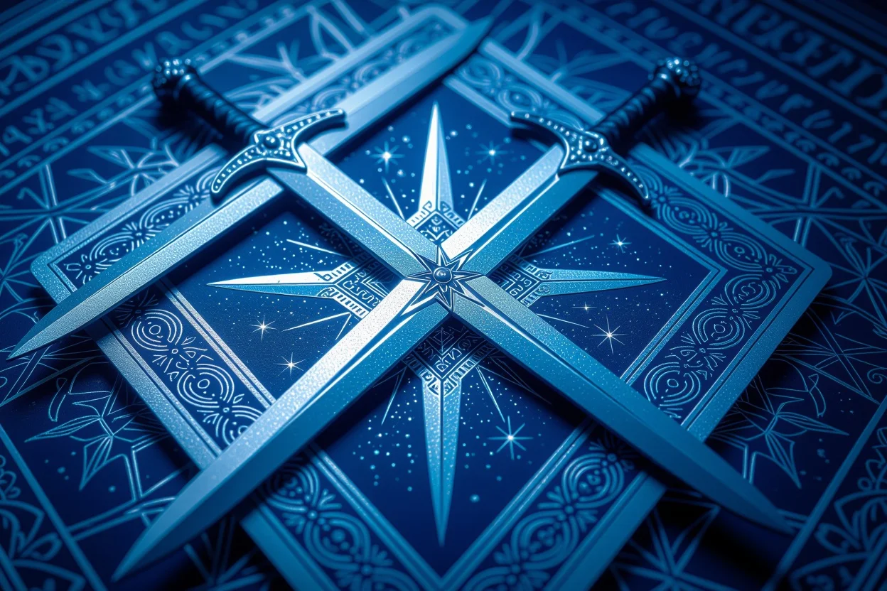 ソードのスートのタロットカード - 理性と葛藤を表すカード配置