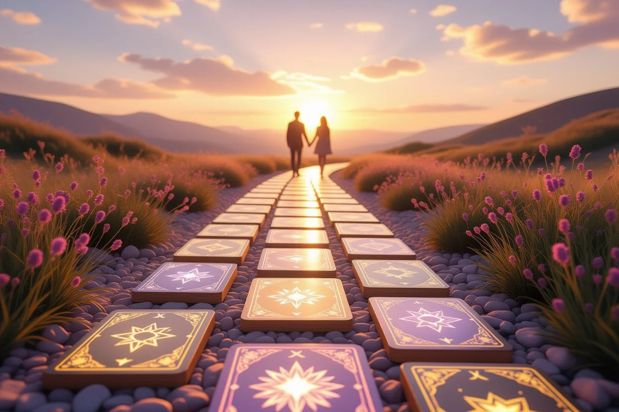 タロットカードが示す恋愛の現実的な道筋と未来への希望