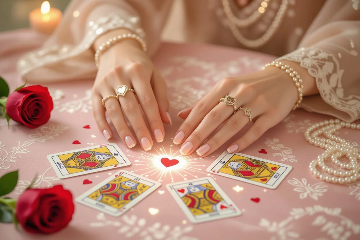 恋愛成就のためのマイナーアルカナタロットスプレッド