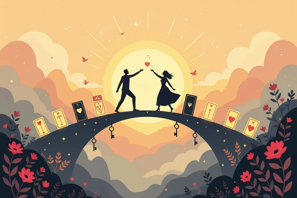 恋愛の停滞を打破し新たな関係性への扉を開くタロットの導き