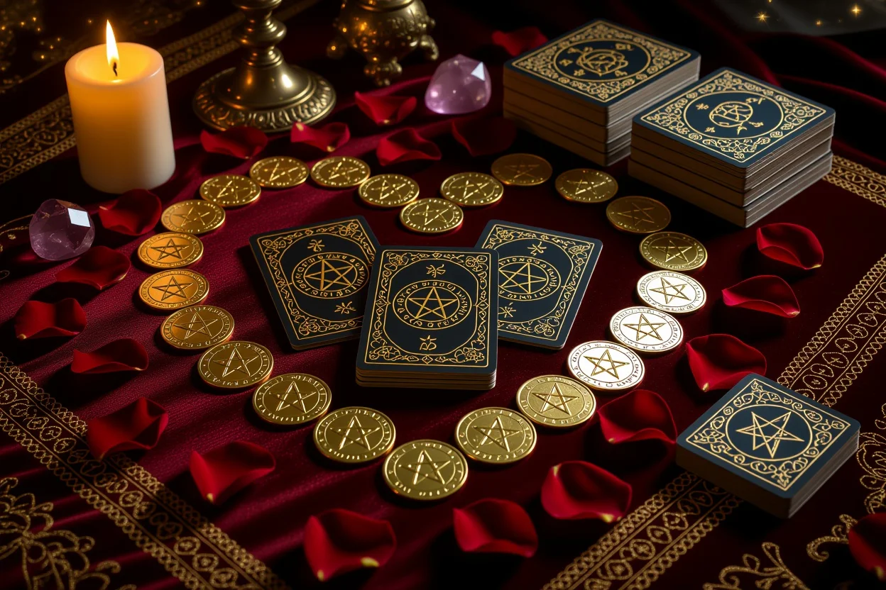 恋愛タロット占い ペンタクルスート 安定した愛情 継続する関係性