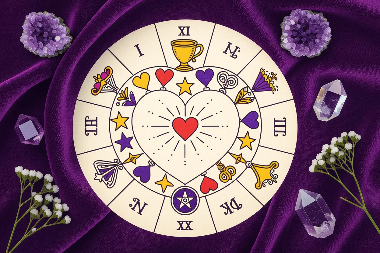 恋愛関係の深層心理を読み解く特別なタロットスプレッド