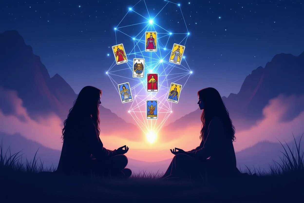 複雑な恋愛関係の心理とタロットカードによる深層心理の読み解き