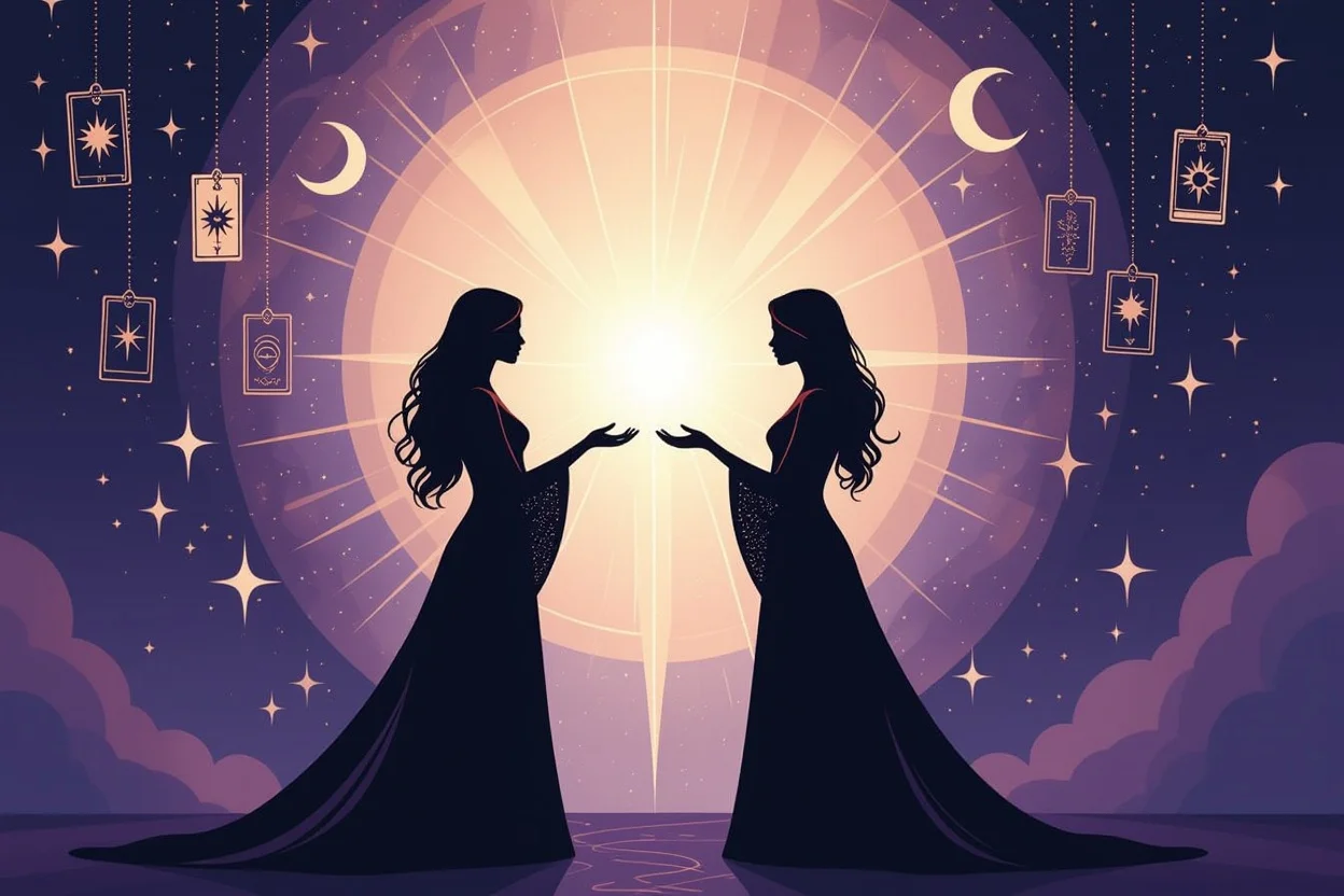 恋愛関係の心の壁 - カップルの間の見えない障壁を表現したイメージ