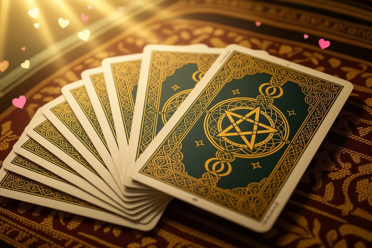 ペンタクルのスートタロットカードで関係性の土台と安定を示す占いカード