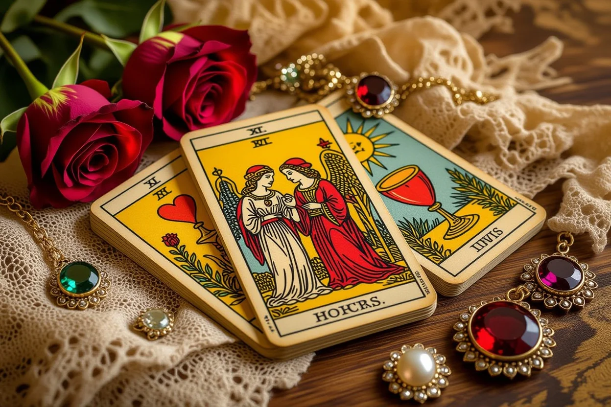 恋愛運・結婚・復縁を占うタロットカードの恋愛シンボル