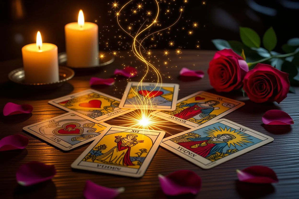 恋愛タロットカードで運命を変える神秘的なスプレッド