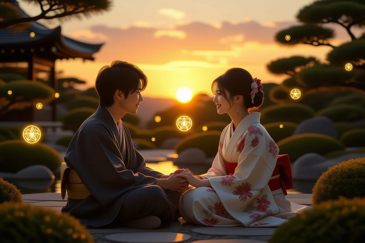 長続きする恋愛関係を表現する日本人カップルの心の絆