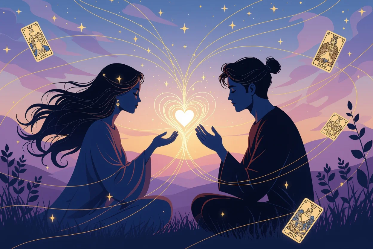 タロットで解読する恋人同士の深層心理と隠された本音