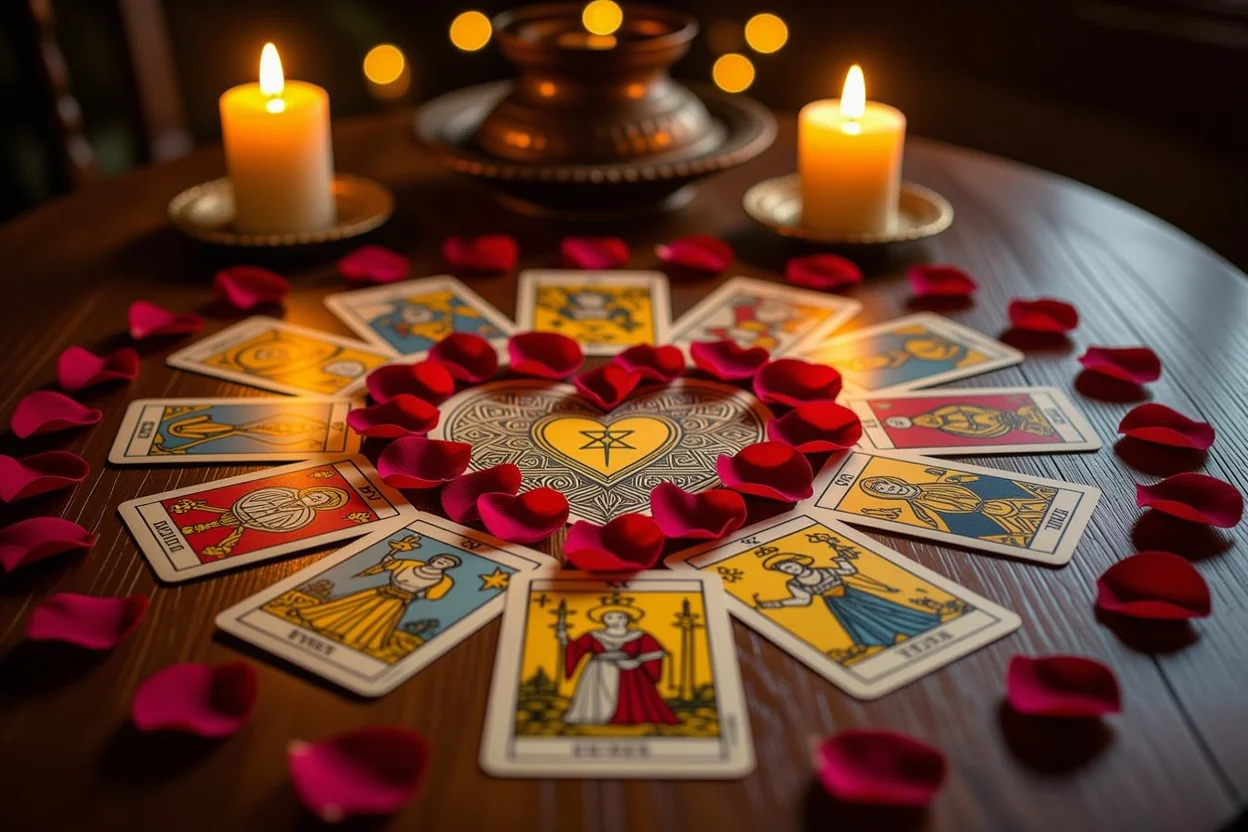 恋愛タロットカードのスプレッド、マイナーアルカナを使った愛の占い