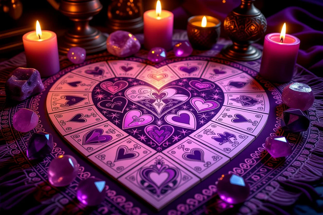 恋愛専用タロットスプレッド、マイナーアルカナを使った恋愛運占い