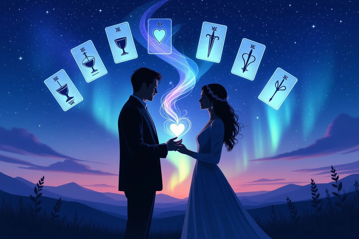 タロットカードで読み解く恋人同士の深層心理と本音