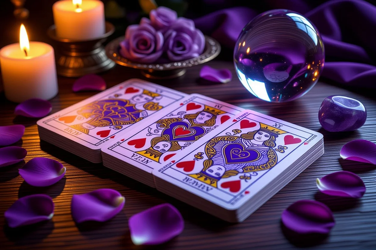 恋愛タロットカードスプレッド・キャンドルライト・ロマンチックな占い