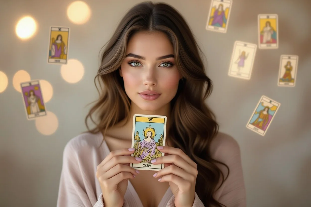 恋愛の悩みを抱える女性・タロット占い・恋愛相談・内省