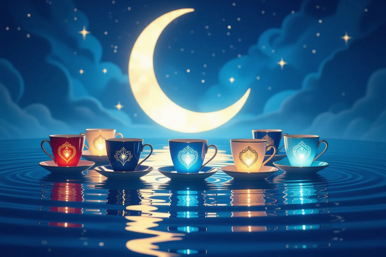 カップのスートが示す感情の深層心理と内面の鏡