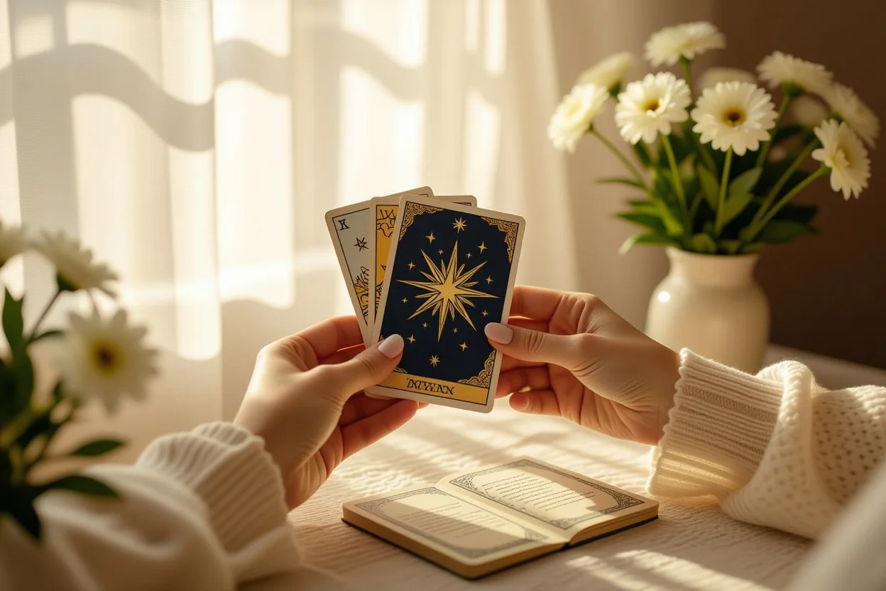 理想の恋を引き寄せるタロットカードリーディング、希望の星カードと未来創造