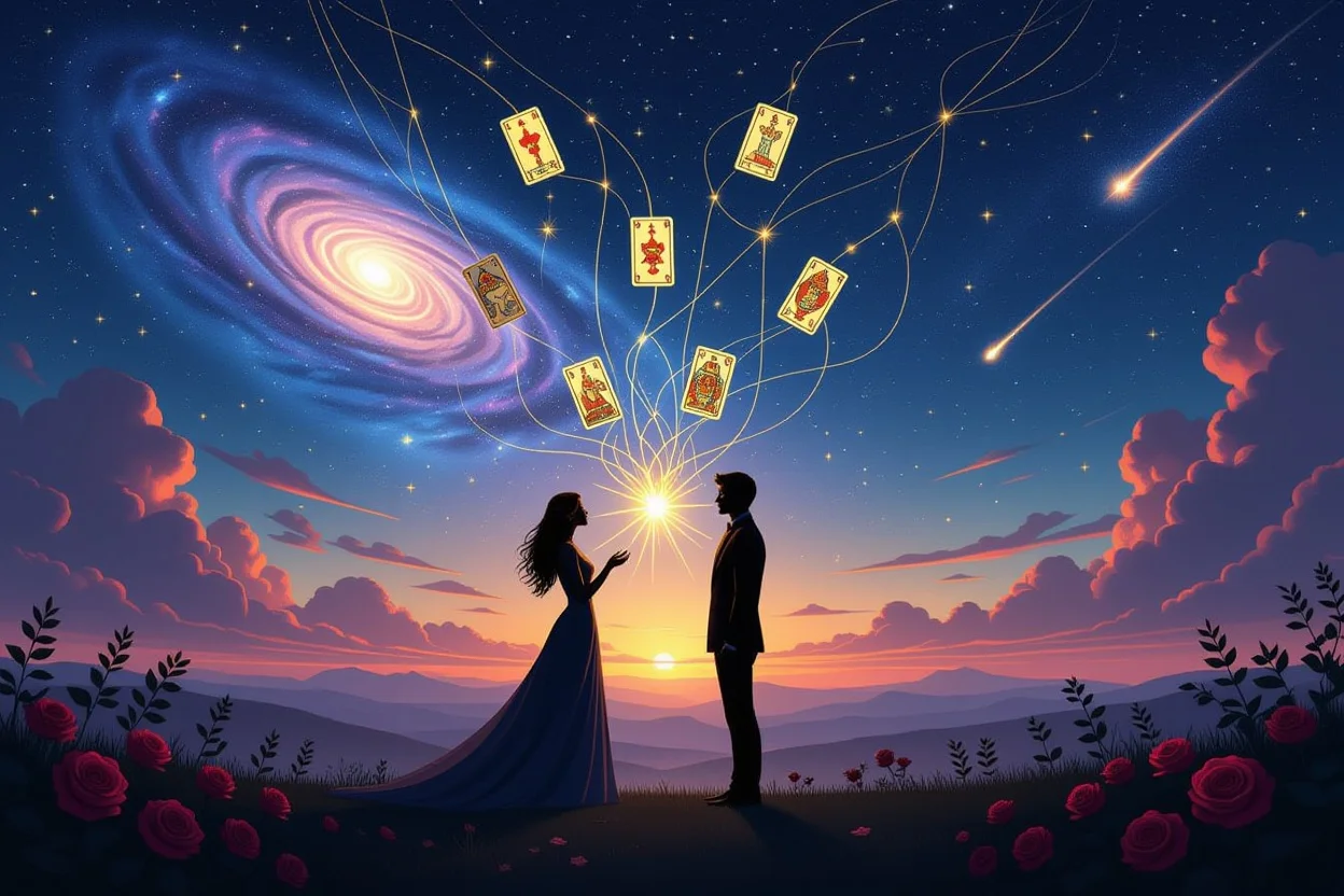 運命の人との出会いを引き寄せるタロットの神秘的な力