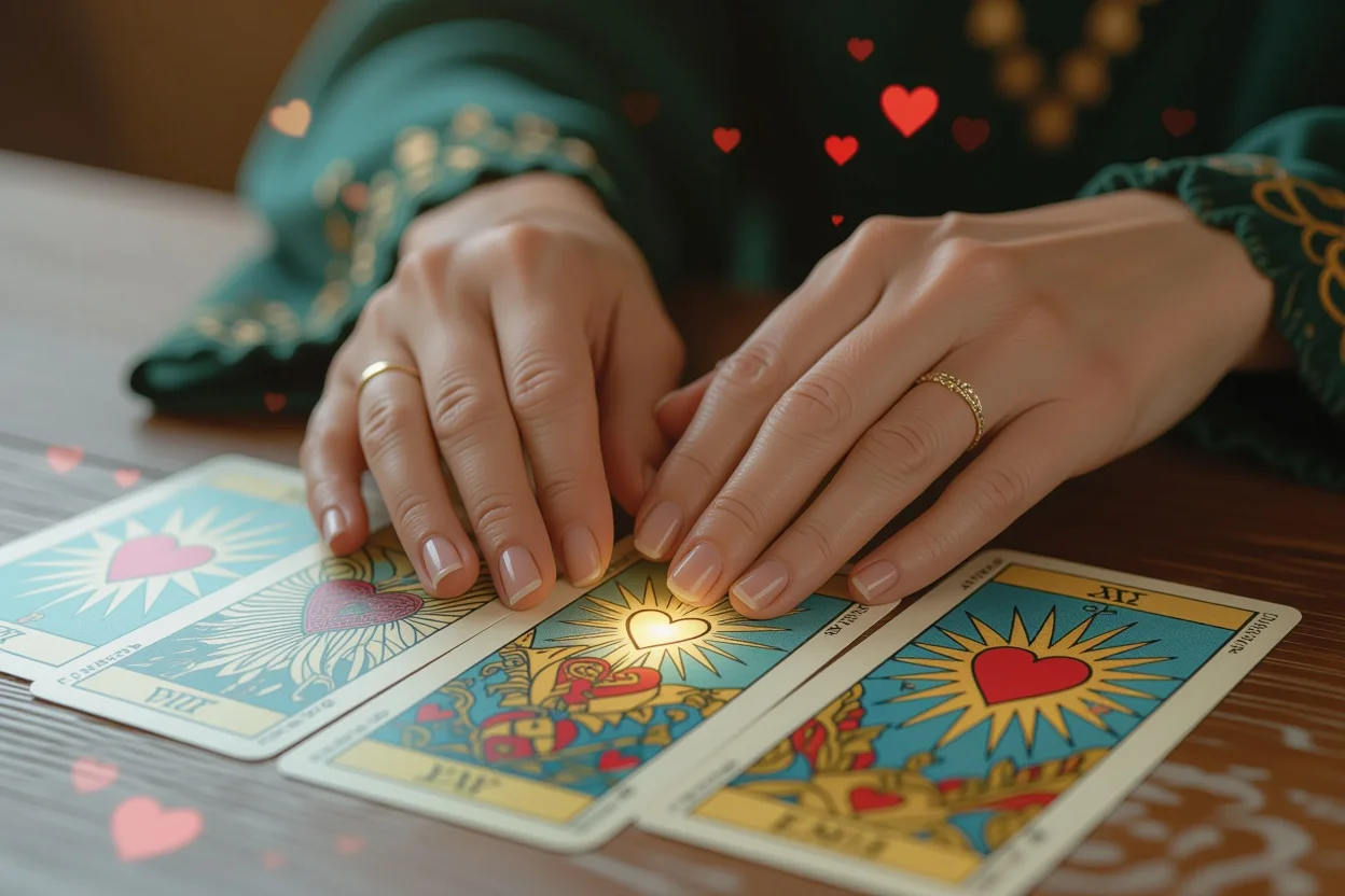 彼の本音を読み解くタロットカード・隠された感情・真実の愛