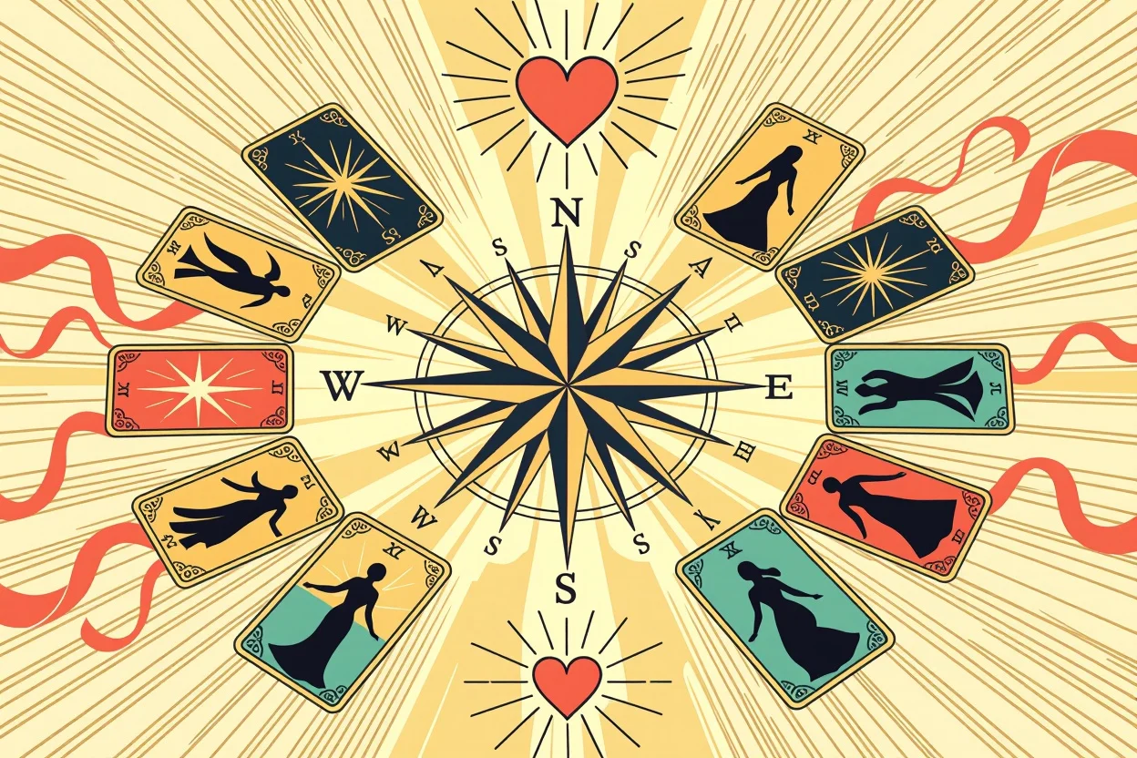 心の羅針盤としてのタロット・恋愛の方向性・スピリチュアルガイダンス