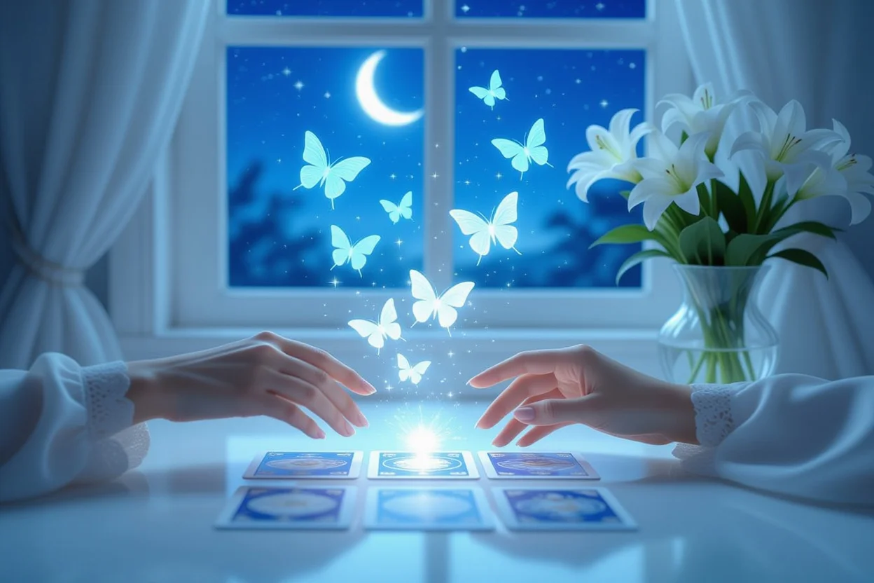 恋愛の本音と向き合うタロットリーディングの癒しの瞬間