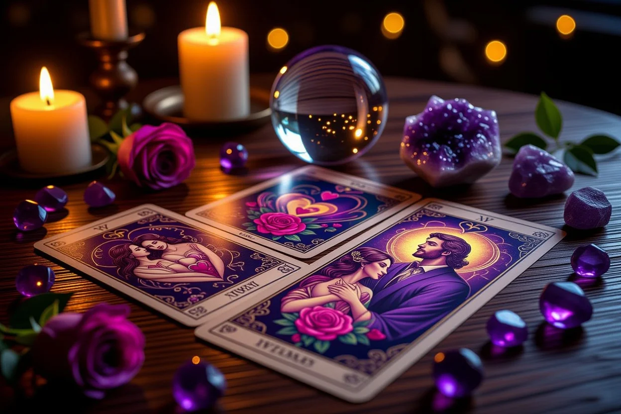 恋愛タロット占いの神秘的なカードスプレッド、深層心理を読み解く実践ガイド