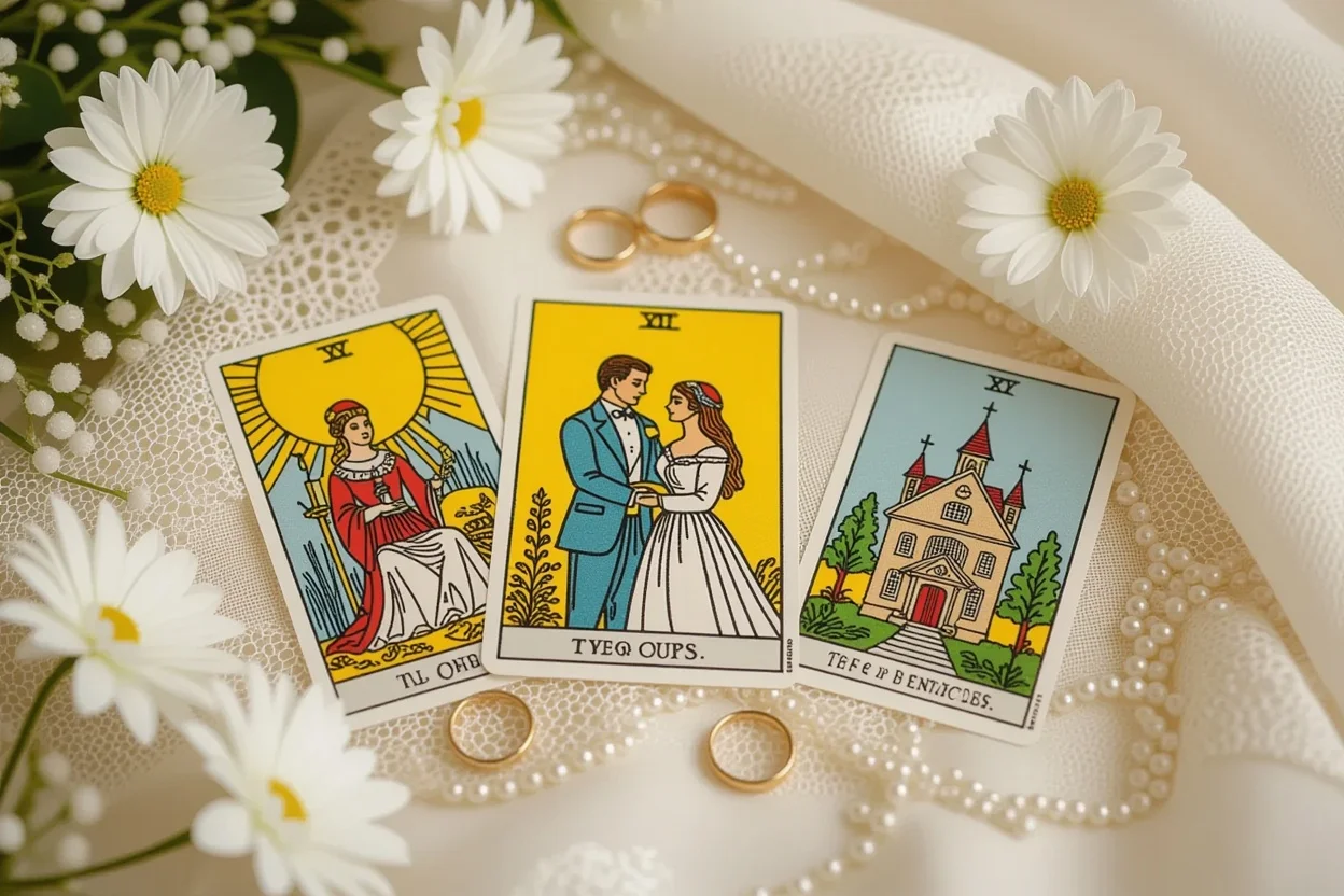 タロットで占う恋愛から結婚への未来予測カードスプレッド