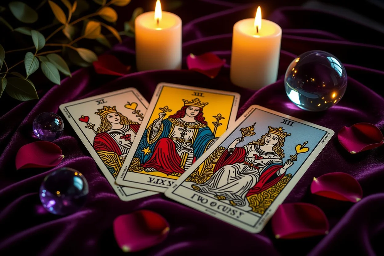 恋愛タロットカードのスプレッド、ラバーズカードと恋愛運占い