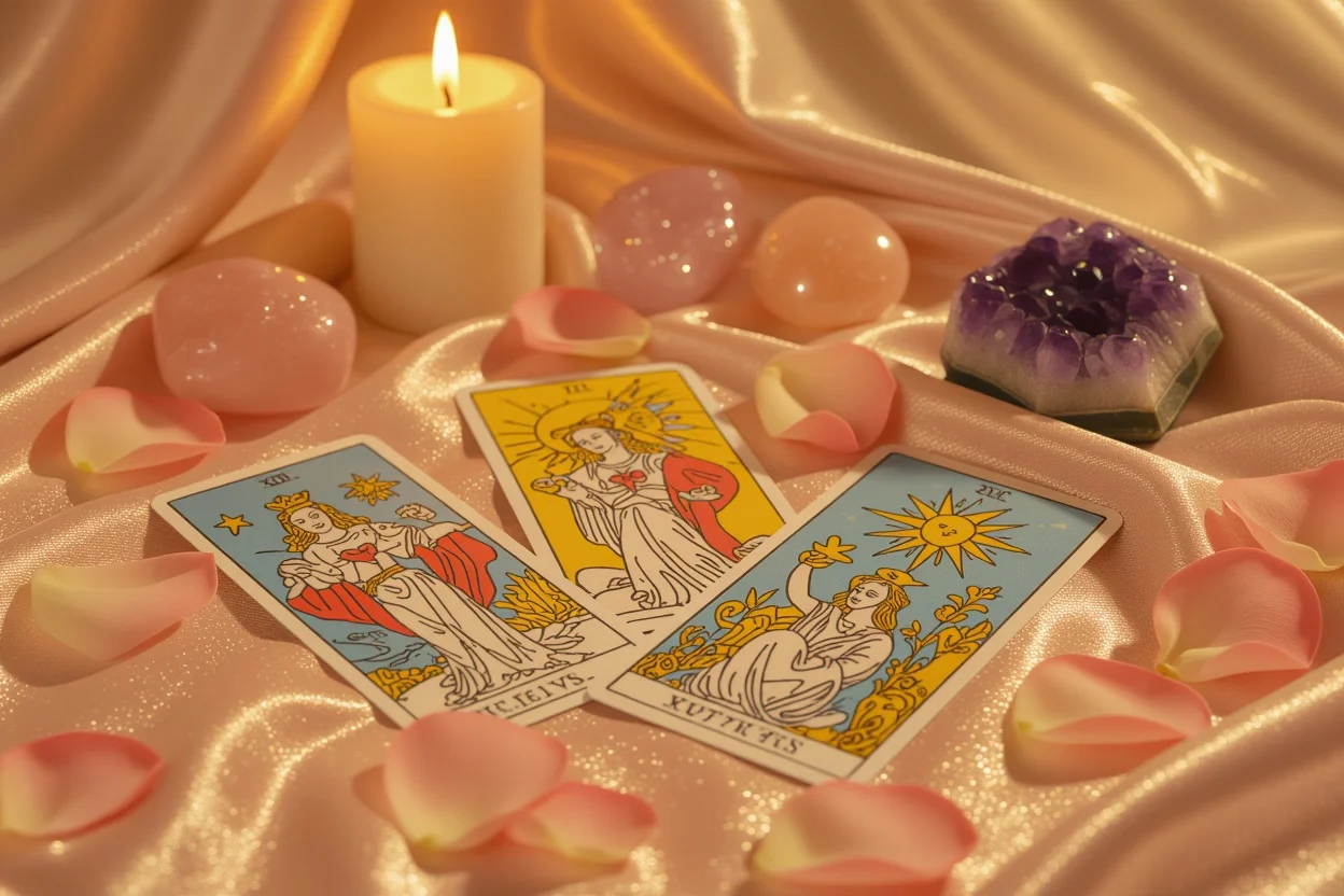 恋愛タロットカードで自己理解を深める神秘的なスプレッド