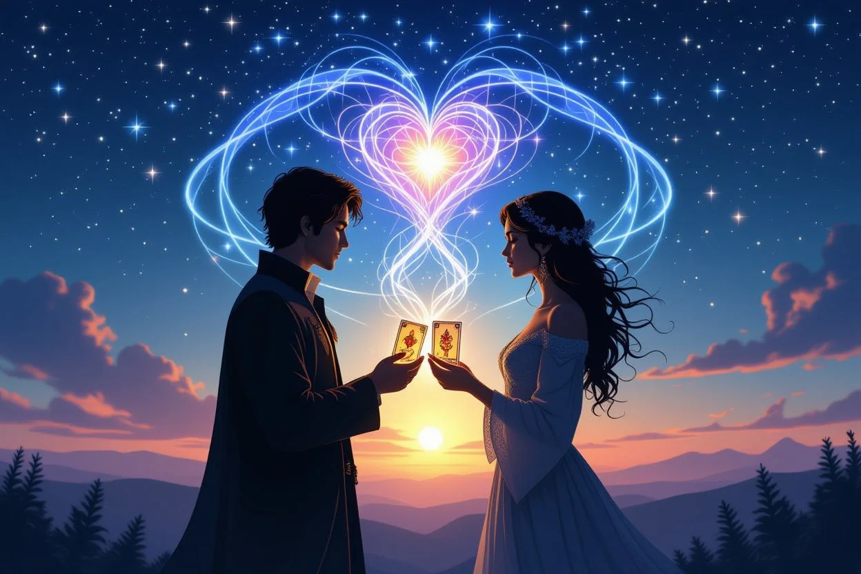 タロットで読み解く恋愛関係の心理的つながり