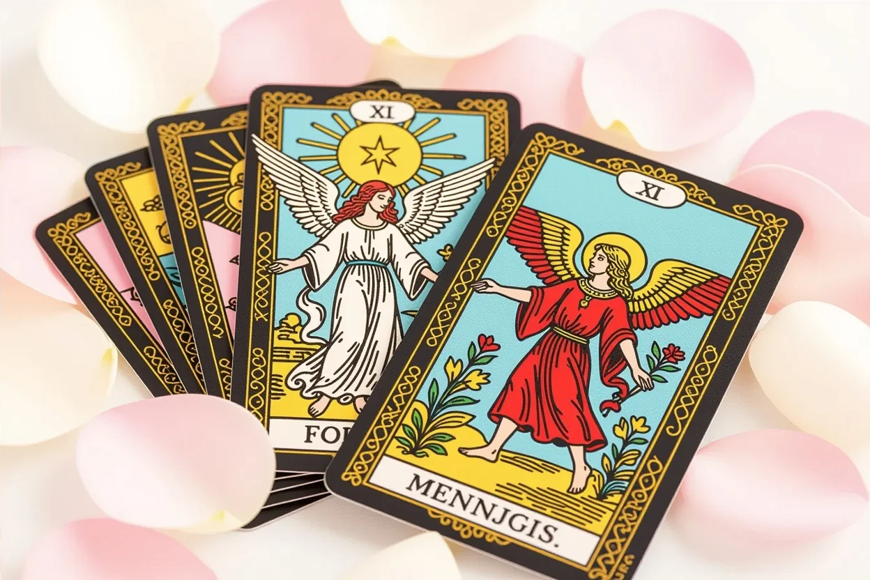 恋愛運を占うメジャーアルカナのタロットカード、恋人と愚者のカードの詳細