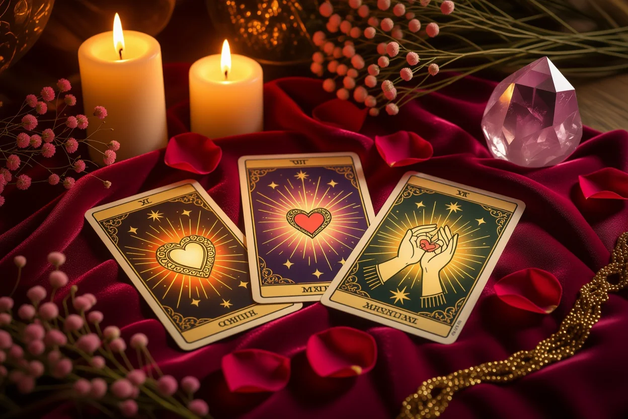 恋愛タロットカード占いのメジャーアルカナで未来を照らす希望的なシーン