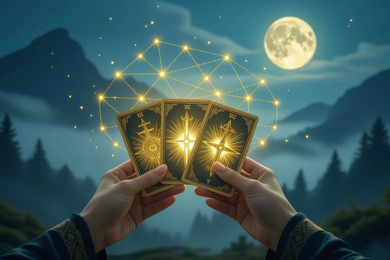 隠された本音を暴くタロットカード・ソードのスートで恋愛の真実を明かす神秘的な占い