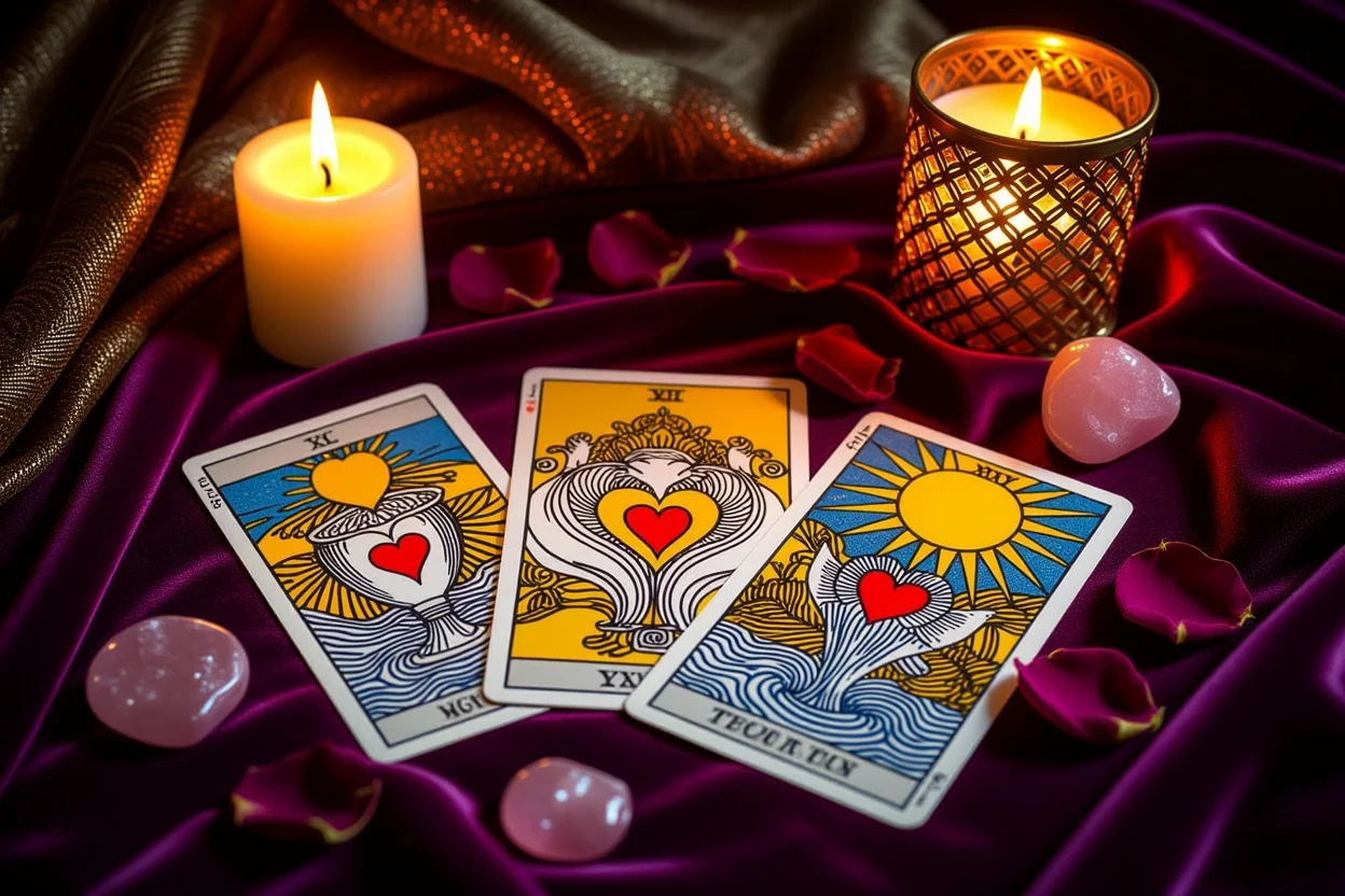 恋愛タロットカードのカップスートによる愛情運占い