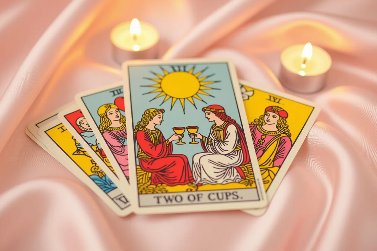 カップの2カードによる相手の本音と深層心理を表すタロット占い