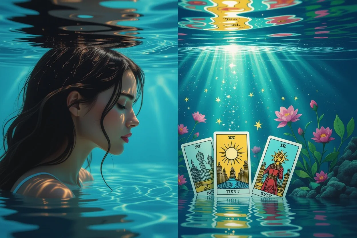 恋愛の深層心理を読み解くタロット占いの神秘的な表現
