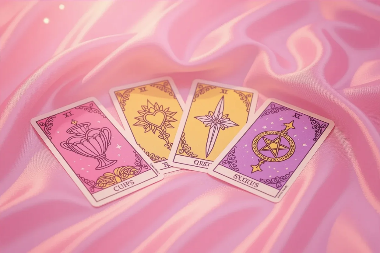 マイナーアルカナ4つのスートを使った恋愛タロット占いの実践的活用法