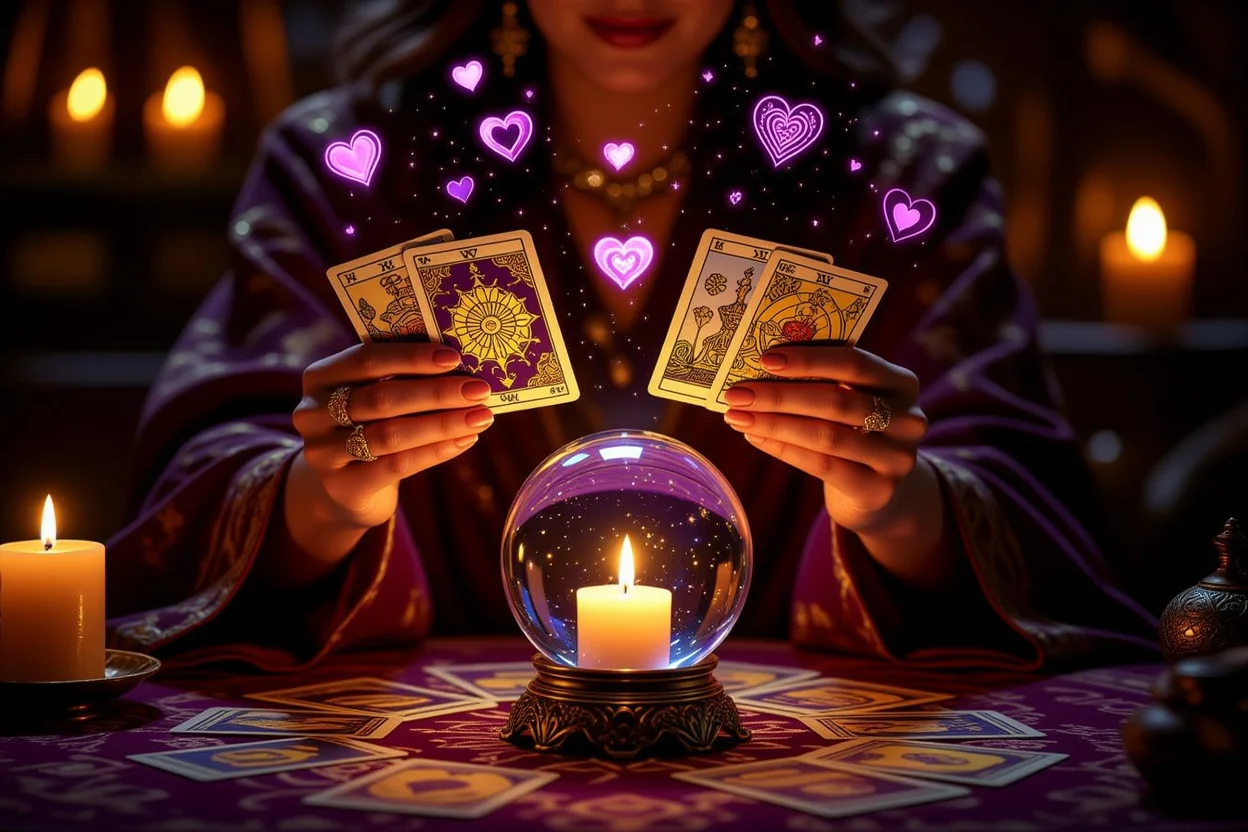 恋愛運向上のためのタロット占い師による未来鑑定